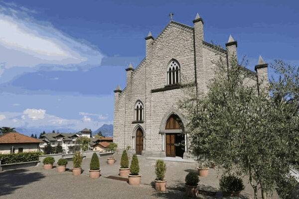 Facciata della chiesa dei Ss. Giuseppe e Biagio in Carciano